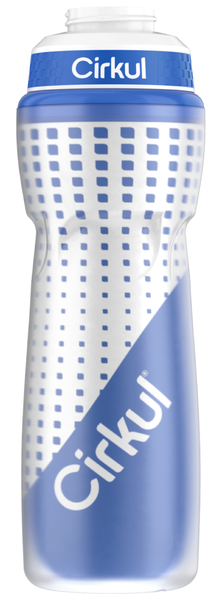 22oz. Insulated Squeeze Plastic Bottle & Sport Lid (YVQU)