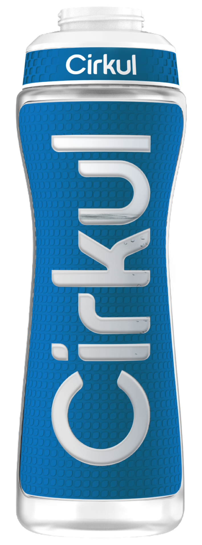 22oz. Grip Squeeze Plastic Bottle & Sport Lid (Y4PF)