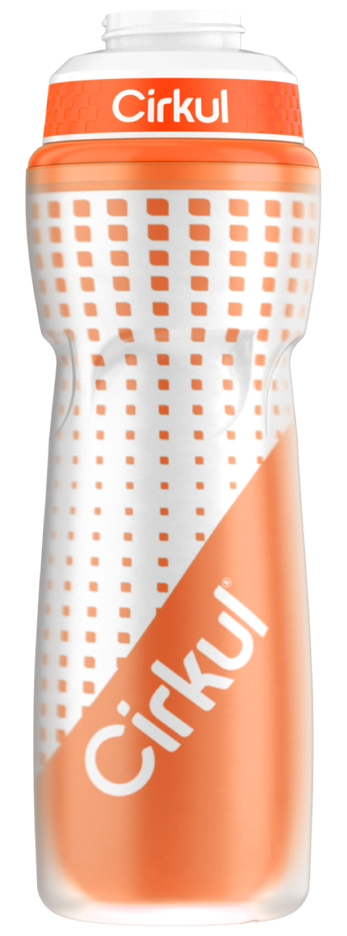 22oz. Insulated Squeeze Plastic Bottle & Sport Lid (YVQU)