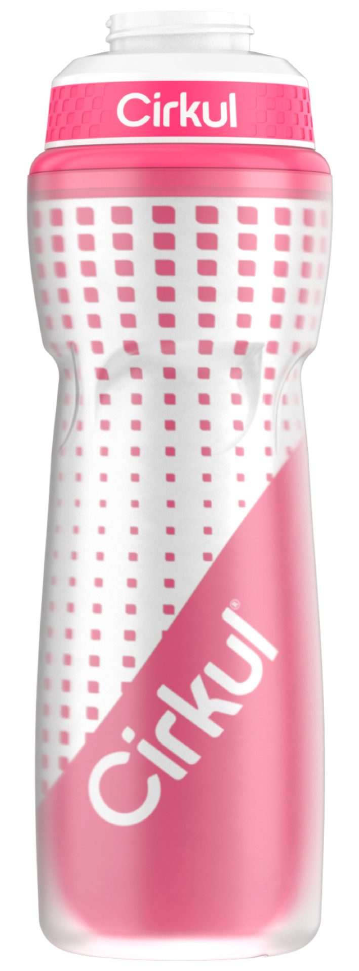 22oz. Insulated Squeeze Plastic Bottle & Sport Lid (YVQU)