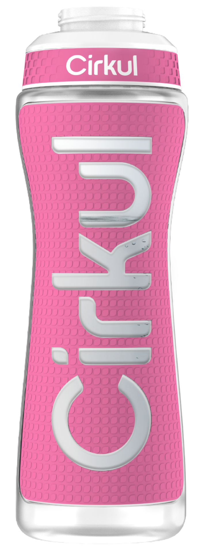 22oz. Grip Squeeze Plastic Bottle & Sport Lid (Y4PF)