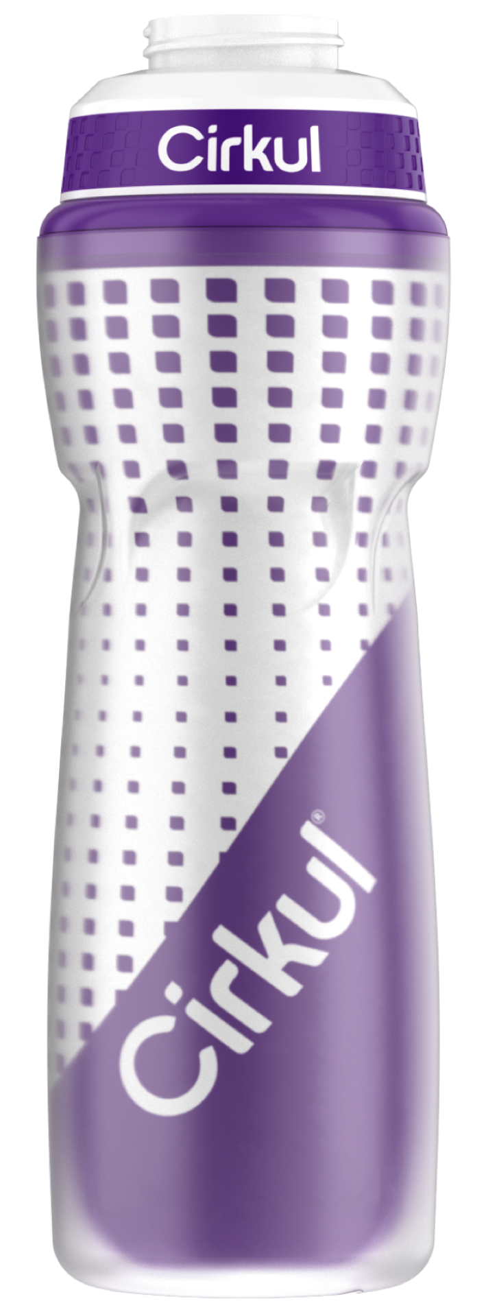 22oz. Insulated Squeeze Plastic Bottle & Sport Lid (YVQU)