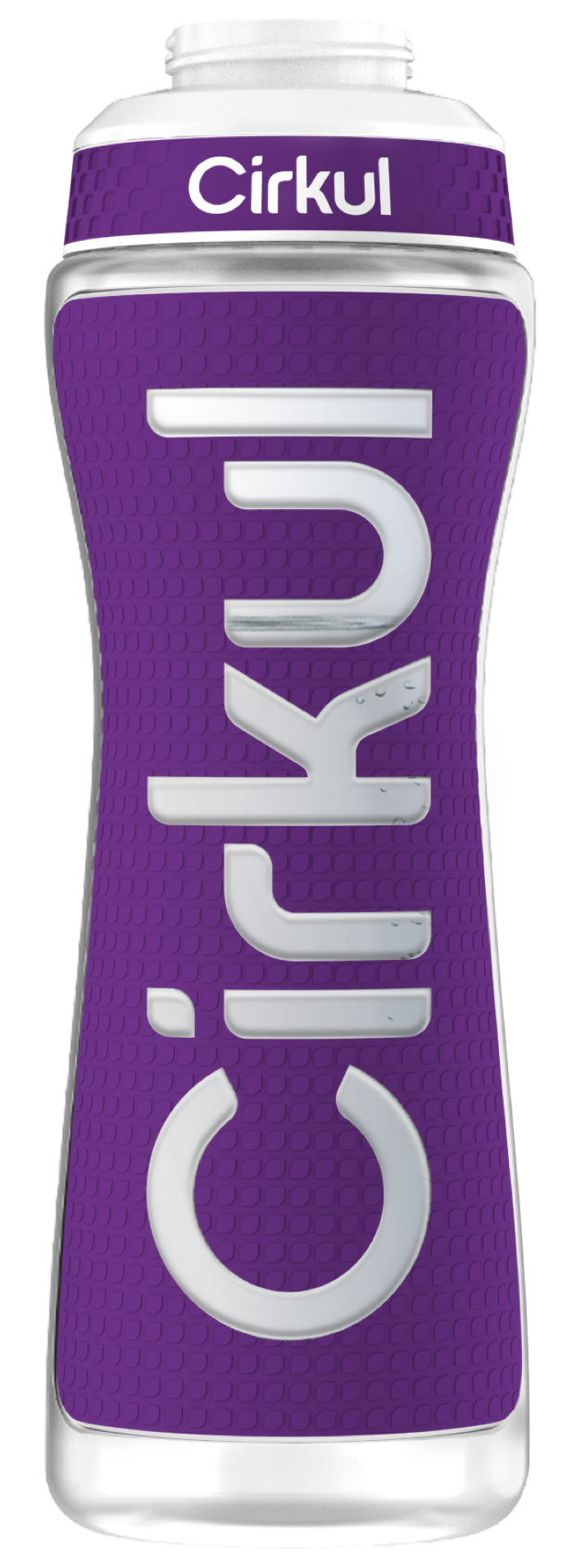 22oz. Grip Squeeze Plastic Bottle & Sport Lid (Y4PF)