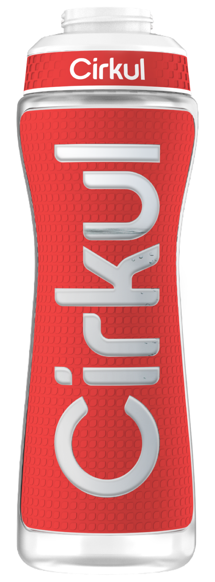 22oz. Grip Squeeze Plastic Bottle & Sport Lid (Y4PF)