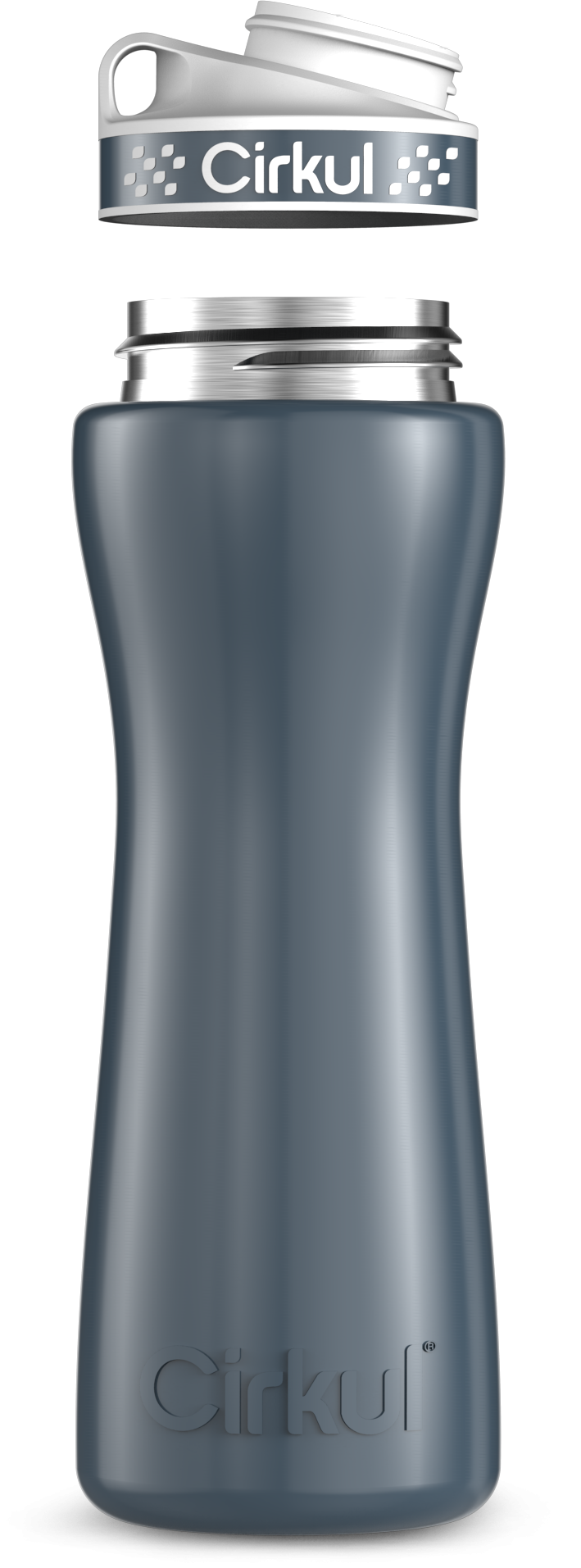 Custom 22oz. Stainless Steel Bottle & Comfort Grip Lid (UGC8)