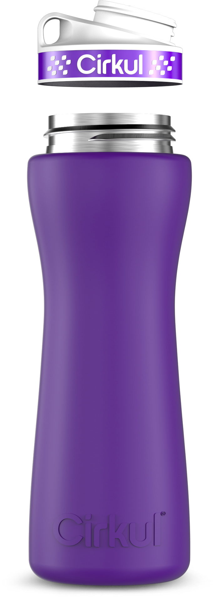 Custom 22oz. Stainless Steel Bottle & Comfort Grip Lid (UGC8)