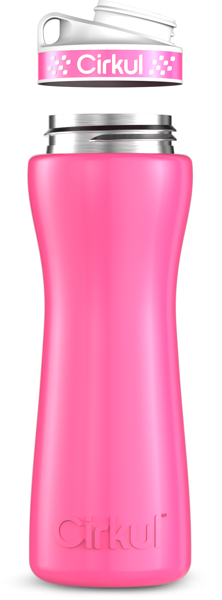 Custom 22oz. Stainless Steel Bottle & Comfort Grip Lid (UGC8)