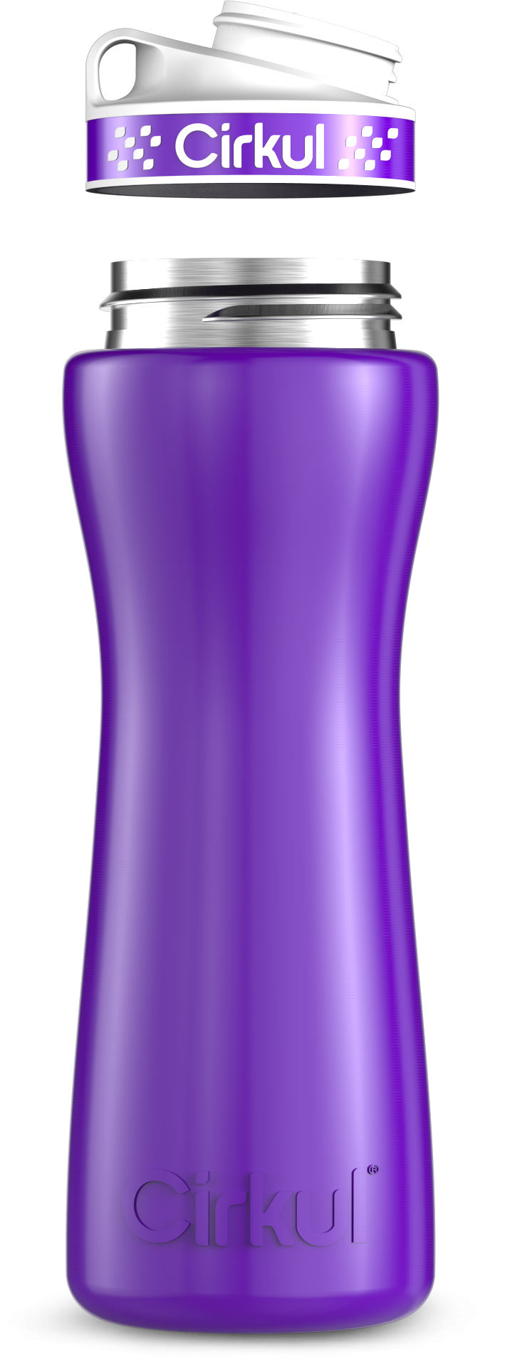 Custom 22oz. Stainless Steel Bottle & Comfort Grip Lid (UGC8)