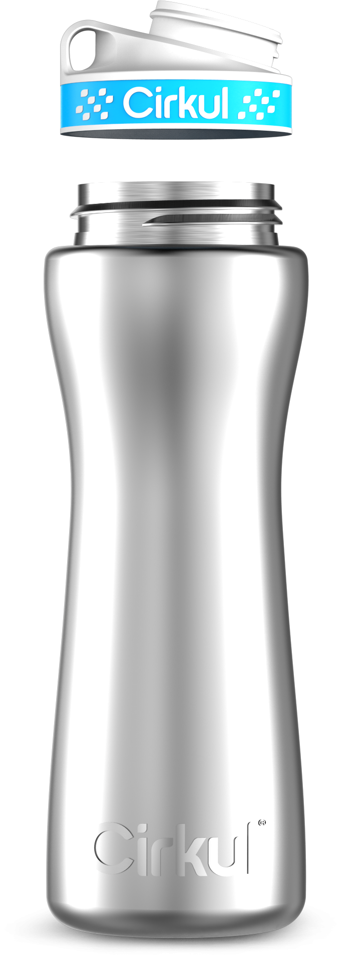 Custom 22oz. Stainless Steel Bottle & Comfort Grip Lid (UGC8)