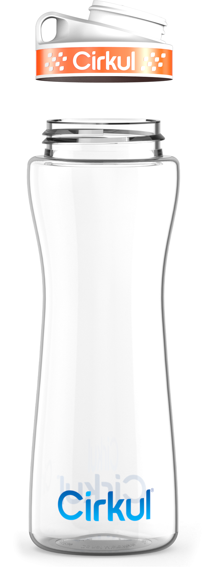 Custom 22oz. Plastic Bottle & Comfort Grip Lid (WKD9)