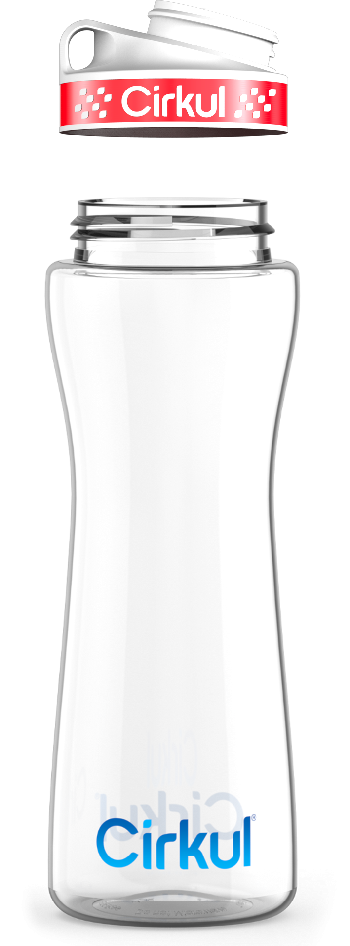 Custom 22oz. Plastic Bottle & Comfort Grip Lid (WKD9)