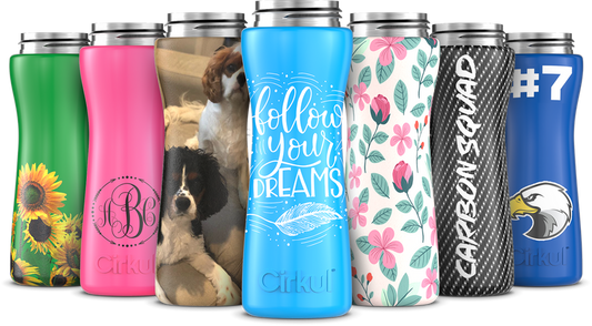 Custom 22oz. Stainless Steel Bottle & Comfort Grip Lid (UGC8)
