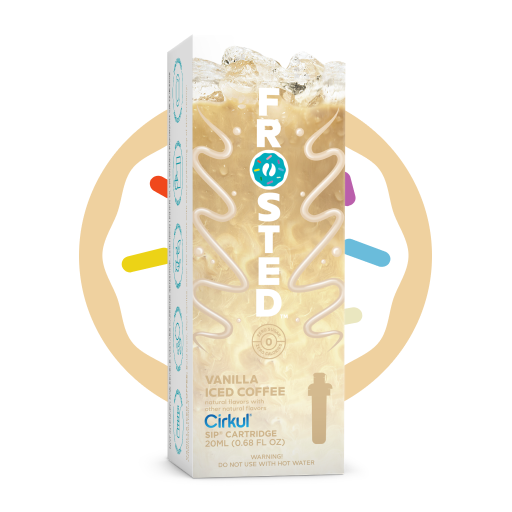 Frosted Vanilla Iced Coffee (TDYE)